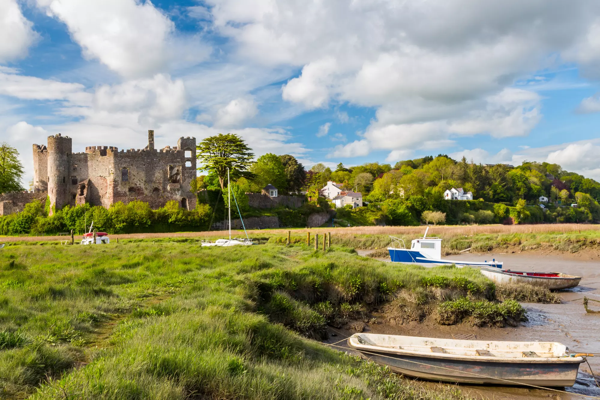 History of Laugharne Castle Image